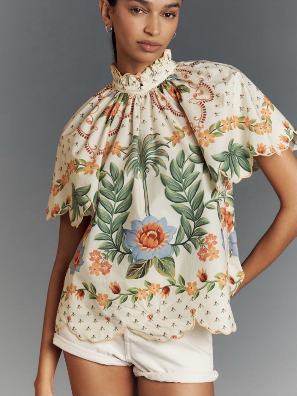 Farm rio X Anthropologie top